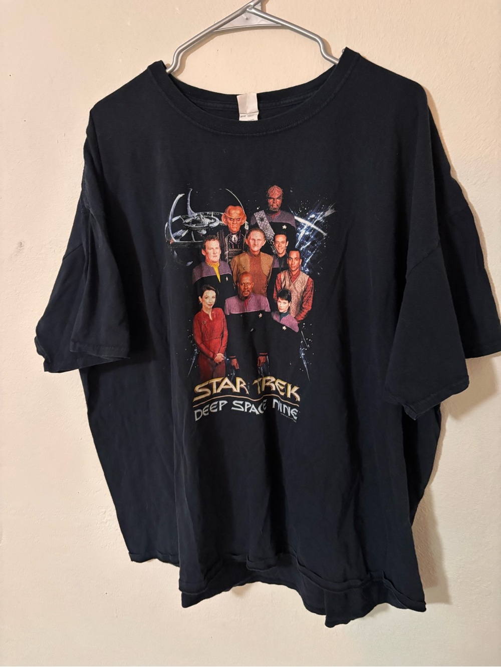 Star Trek: Deep Space Nine Black Graphic T-Shirt 3XL